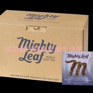 包邮加拿大Mighty美泰DARJEELING大吉岭庄园红茶100包整箱需订货