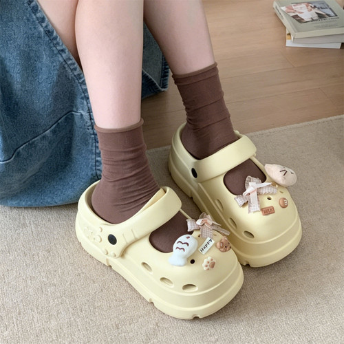 细细条增高8cm洛丽塔风凉拖