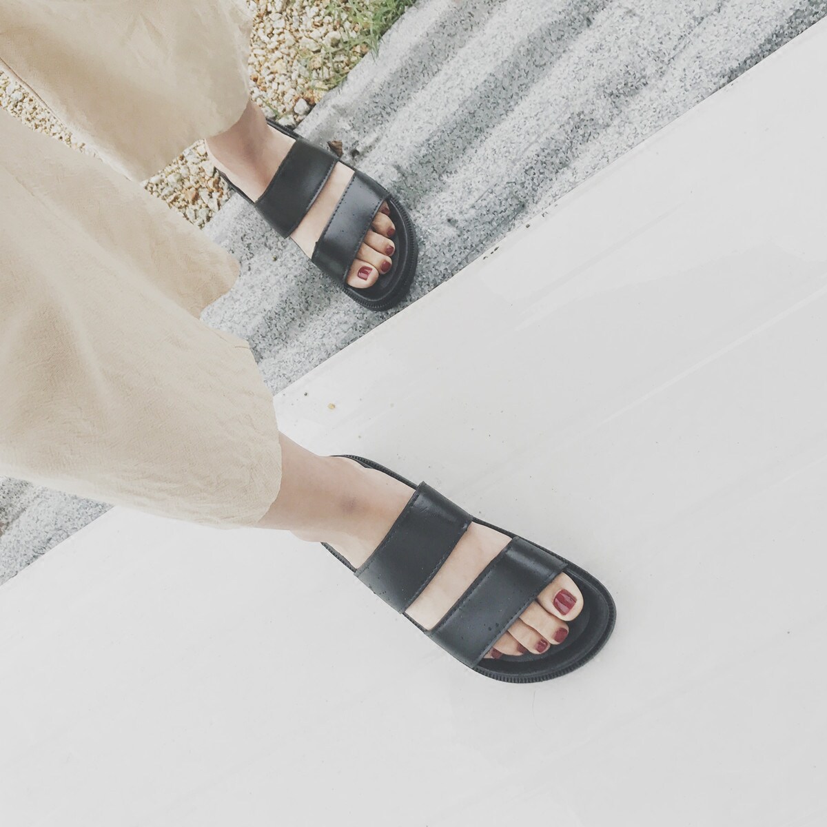 Sandales femme OTHER   en plastique - Ref 2667399 Image 3