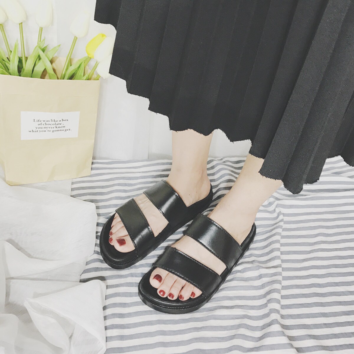 Sandales femme OTHER   en plastique - Ref 2667399 Image 1