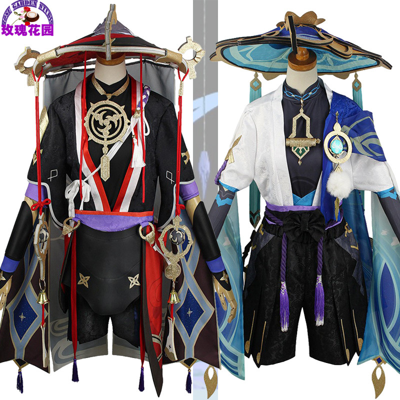 原cos神散兵流浪者cosplay衣服男图片