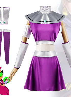 少年cos泰坦新52三代星火Starfire柯莉安妲公主cosplay套装万圣节