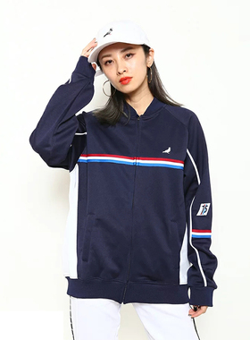 新衣城 STAPLE Trifecta Track 秋冬潮牌贴花刺绣男女夹克外套