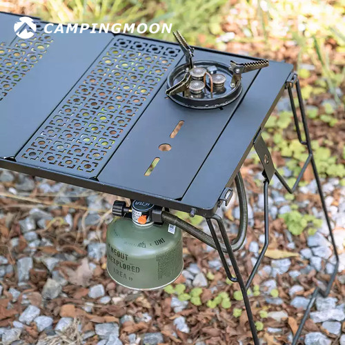 柯曼户外便携式移动炉头桌板