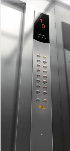 日立乘客电梯发纹不锈钢集选控制普通电梯