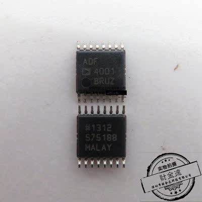 全新原装ADF4001BRUZ 封装TSSOP16 频率合成器 可直拍