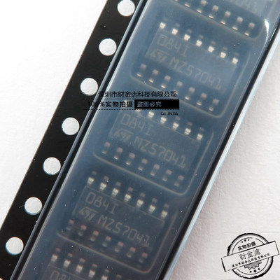 全新原装TL084IDT 贴片SOP-14 丝印:084I FET输入运算放大器