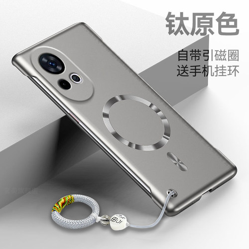 适用华为Nova12手机壳新款nova12pro金属漆12ultra超薄散热硬壳nova12活力版无边框高级感nova带引磁圈外壳后