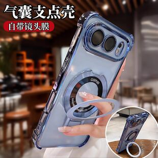 超强气囊防摔适用华为荣耀500手机壳honor400pro硅胶套Honor300新款200带磁吸100支架90气囊80防摔por软外壳