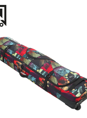 NITRO冬季新款单板滑雪包拖轮滑雪板保护袋滑雪背包带轮滑雪板包