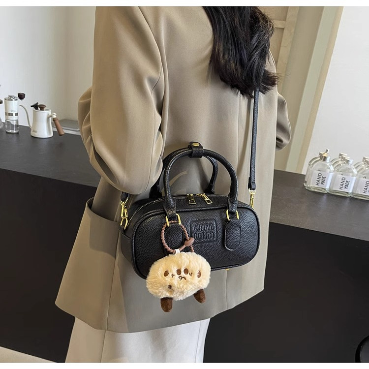 超火手提保龄球包包女士2025新款