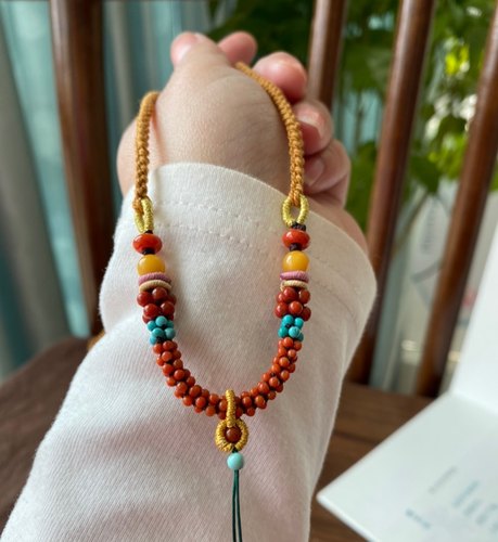 高档吊坠手工绳挂件绳