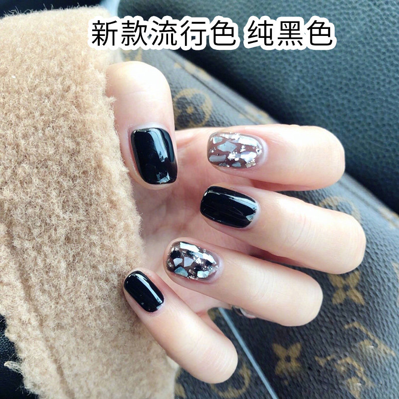 黑色甲油胶美甲纯黑色流行2020白色光疗胶纯白乳白专用功能较|ruв категории Косметика, лак для ногтей/гвоздь продуктов (новый), ногти макияж - от Buy2taobao.com для оказания профессиональной услуги покупки агента Taobao