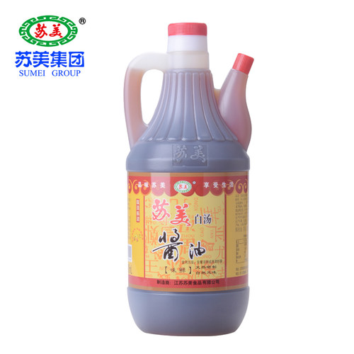 正宗苏美白汤酱油酿造捞面