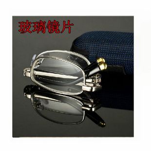 200 150 250 300 400度男女老人镜高清 水晶折叠老花眼镜 350 100