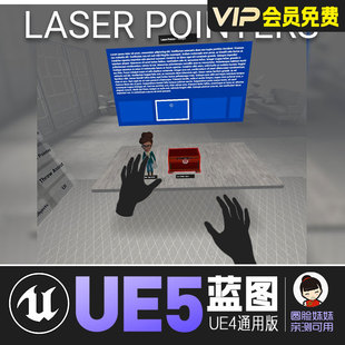 UE5虚幻4手部追踪插件VR追踪输入交互蓝图Hand Tracking Plugin
