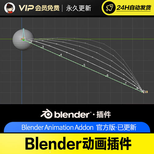Blender动画插件 - Blender Animation Addon
