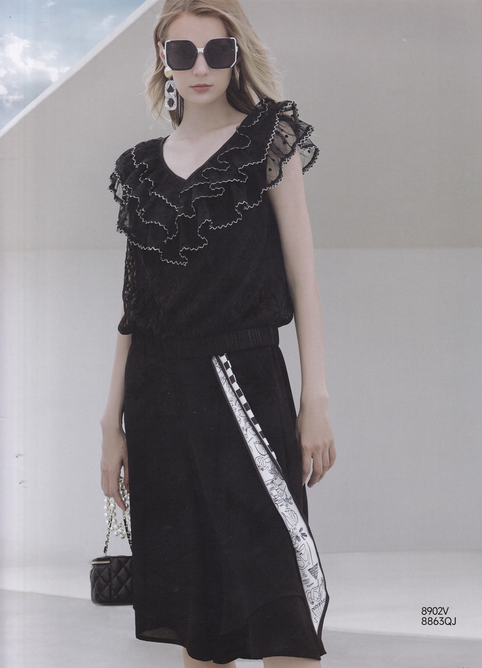 台湾女装Deo.Grace 迪奥吉NeeDed 妮蒂2023春夏新款 8902V 8863QJ