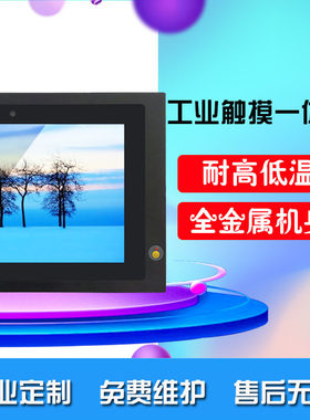 嵌入式10.1寸工业电脑抗震CAN