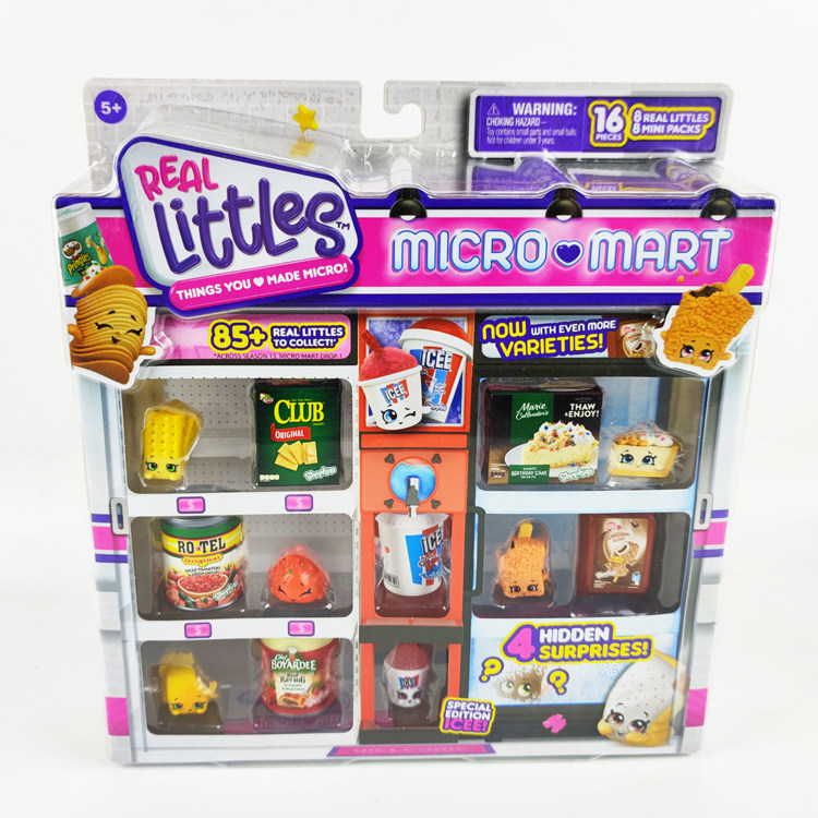 SHOPKINS 슈퍼마켓 도트 엘프 쇼핑 엘프 미니 상품 인형 놀이 집 장난감 선물