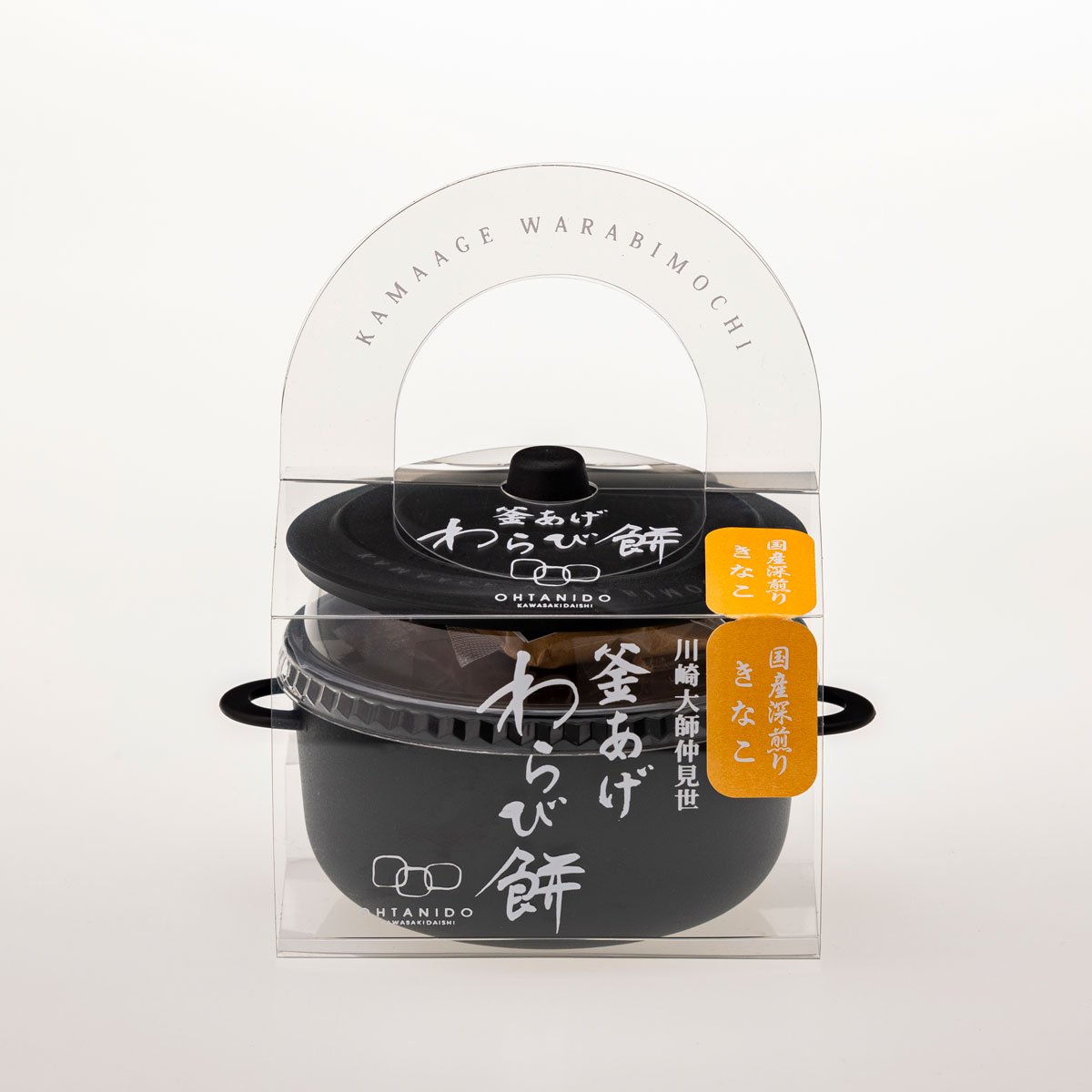 日本代购川崎大谷堂新鲜煮熟抹茶芝麻红豆蕨饼麻薯