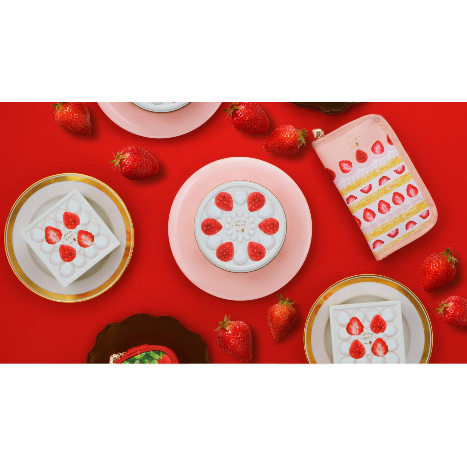 【情人节限定现货】日本代购Mary's玛丽草莓巧克力糖果什锦礼盒