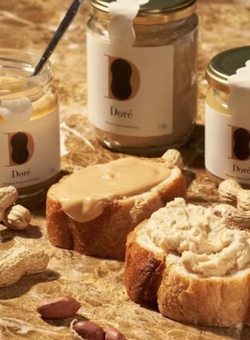 【6号回国】日本Dore无添加瓶装健身花生酱面包酱费南雪蛋糕SC