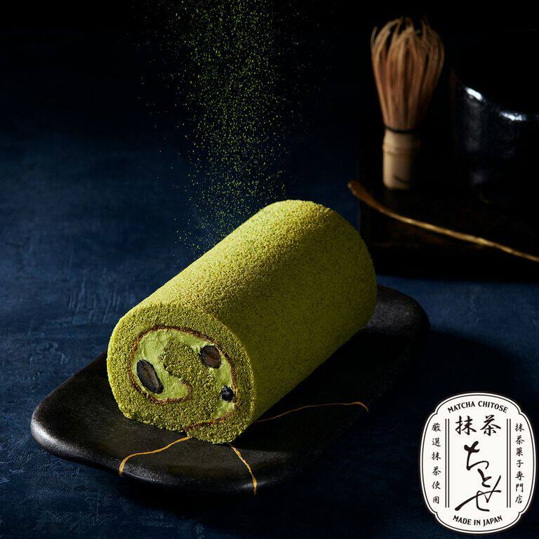 【1号回国】日本代购MATCHA CHITOSE抹茶千岁红豆抹茶蛋糕