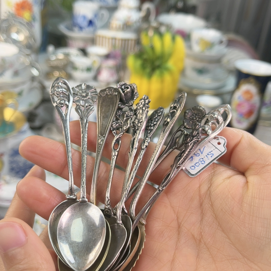 特价纯银咖啡勺克价12自选