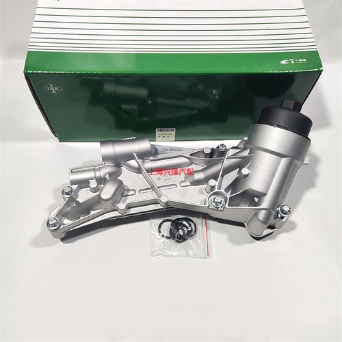 别克英朗科鲁兹新景程爱唯欧机滤底座发动机冷却器机油散热器总成