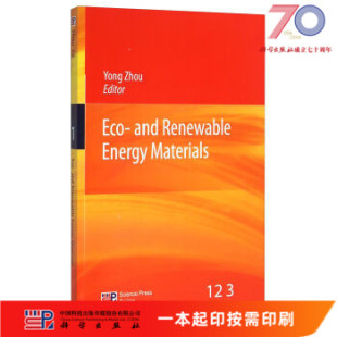 社 Materials 按需印刷 Eco and Yong Energy Renewable Zhou科学出版