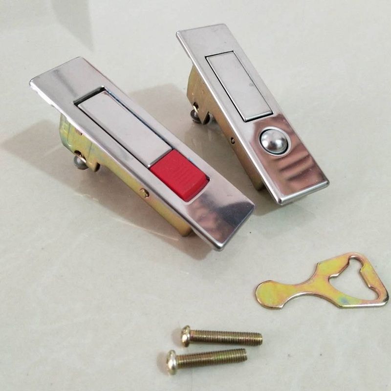 消防箱门锁消火栓箱弹跳锁平面锁