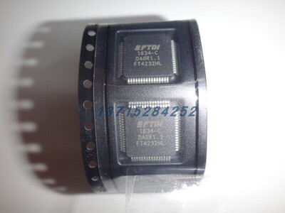 USB接口芯片  FT4232HL-REEL 	FTDI   LQFP-64 全新原厂原装现货