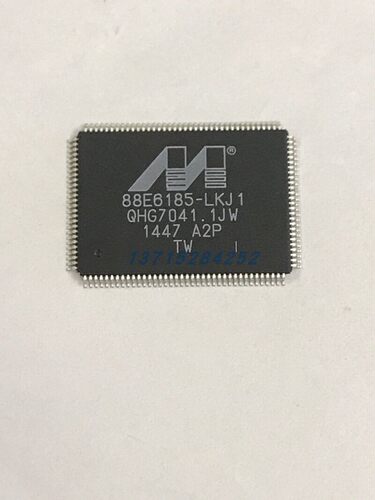交换机芯片  88E6185-A2-LKJ1I000 MARVELL  QFP128 全新原厂原装