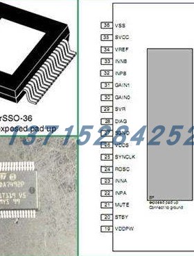 音频放大器 TDA7492PETR   ST  SSOP36全新原厂原装现货 假一赔十