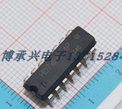 双D触发器 HD74HC04P  RENESAS	DIP 全新原厂原装现货 假一赔十