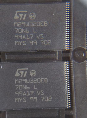 M29W320EB70N6 4M/2M x 8b/16b 3V/3.3V 70ns 48-Pin 原装正品