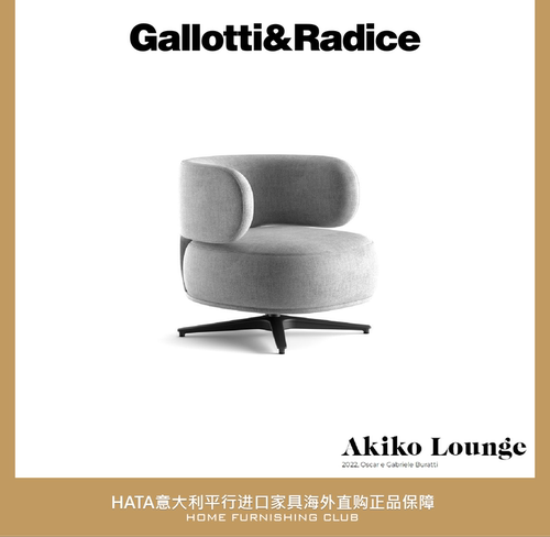G&R可旋转现代进口沙发椅