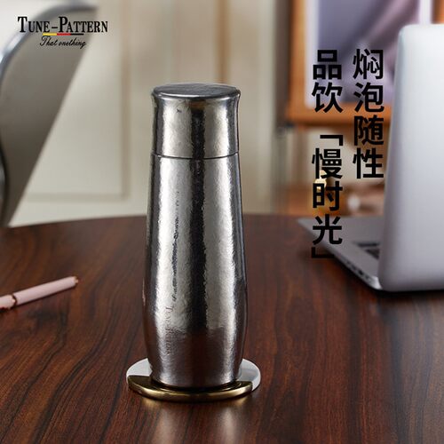 汀派高档纯钛保温杯便携泡茶水杯