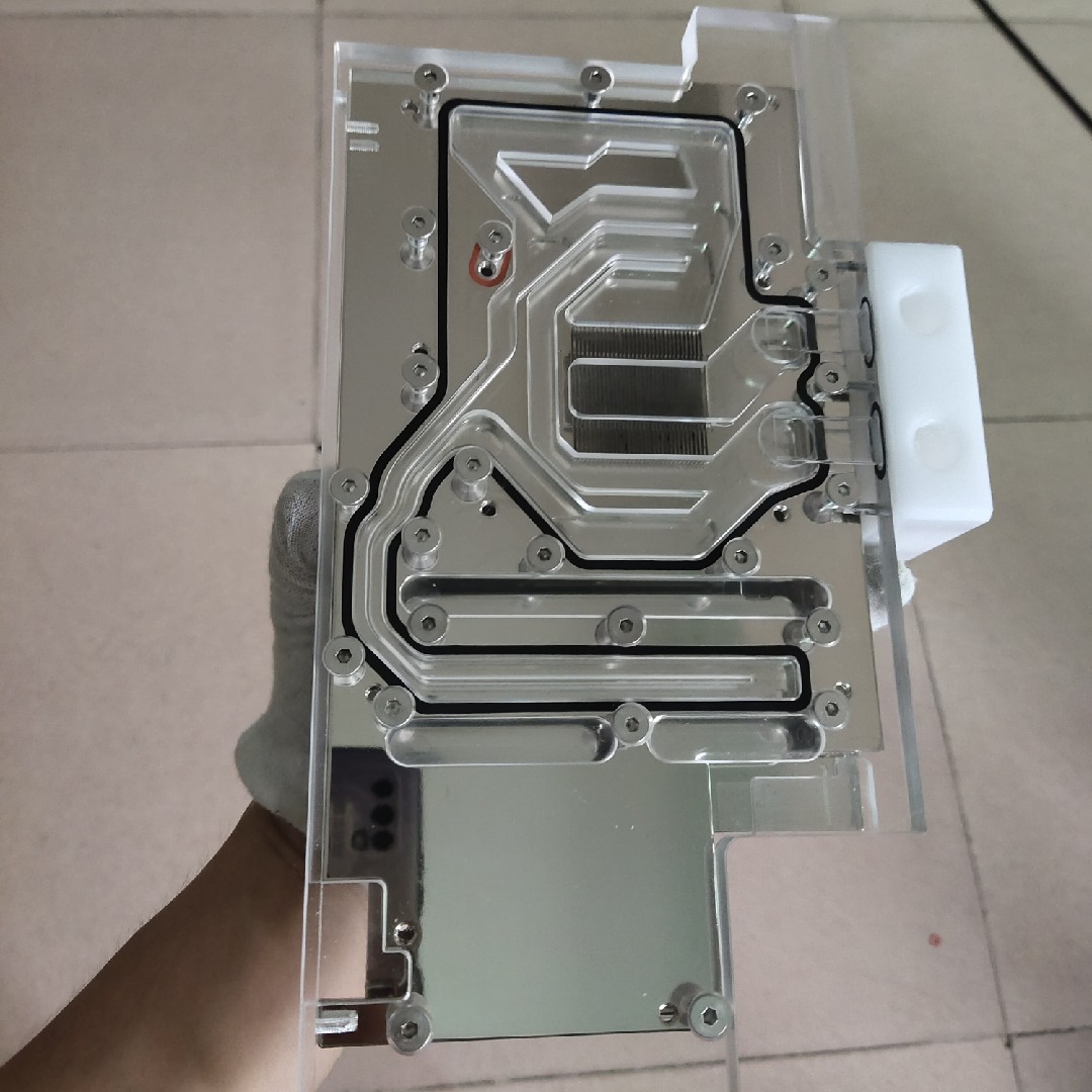 大雕RTX3090双面水冷头 背板冷头