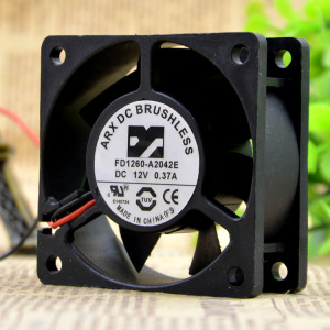 三匠 ARX FD1260-A2042E 12V 0.37A 6025 6CM 静音 散热风扇 2线