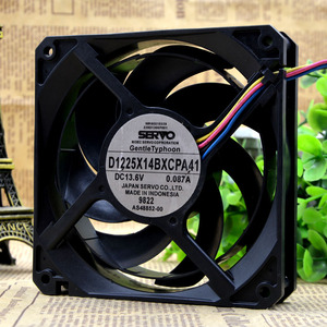 SERVO 镰刀 D1225X14BXCPA41 13.6V 0.087A 12CM 超静音散热风扇