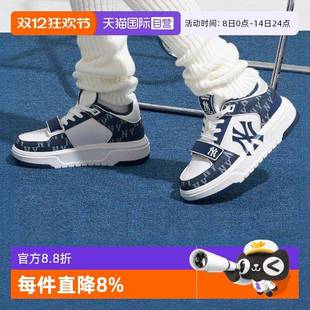 奥莱折扣 魔术贴情侣鞋 休闲鞋 板鞋 3ASXCDN3 男女复古老花学长鞋