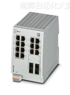 FL SWITCH 2214-2FX菲尼克斯2702905 Switch 2000 14 RJ45端口