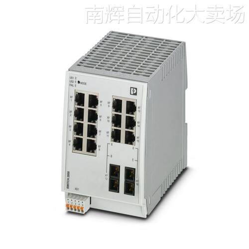 FL SWITCH 2214-2FX菲尼克斯2702905 Switch 2000 14 RJ45端口