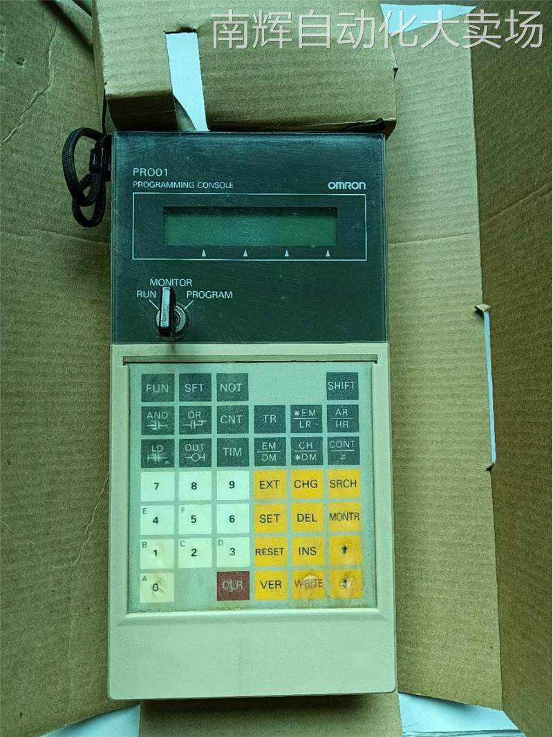 原装停产欧姆龙PLC手持编程器CQM1-PR001-E