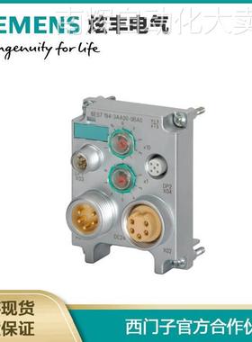 6ES7194-3AA00-0BA0 SIMATIC DP,ET200eco接线板M12,2个M12和7/8