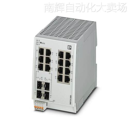 FL SWITCH 2214-2SFX菲尼克斯1006188 Switch 2000，14 RJ45端口