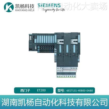 全新原装西门子6ES7131-4EB00-0AB0 5个电子模块ET 200SP全新包邮