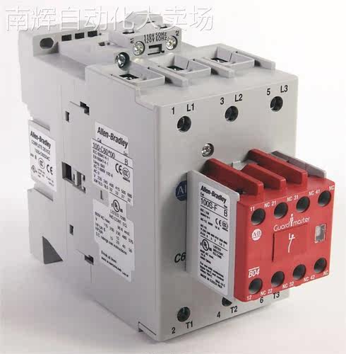 全新原装 100S-C60KF14BC 美国AB罗克韦尔 安全接触器 60A 230VAC